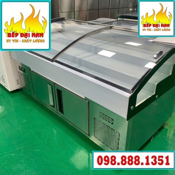 tủ trưng bày 3 tấng cánh kính